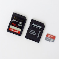 SanDisk SDXC 64GB+microSD 16GB 神奈川県鎌倉市の建築家が書いたブログです。